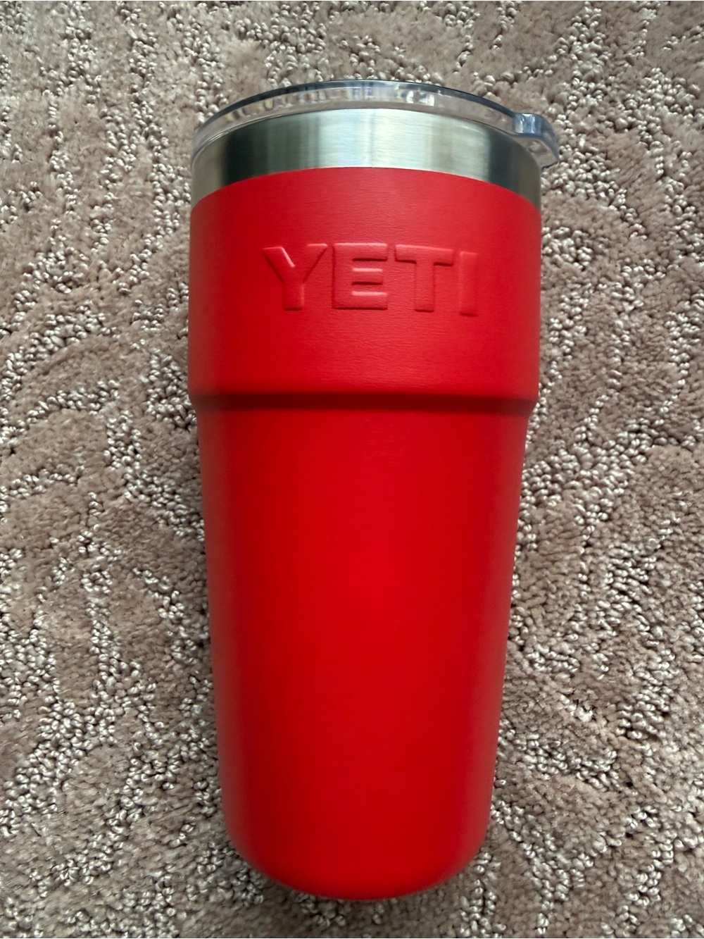 NWOT YETI Rambler 16 oz Tumbler - Red